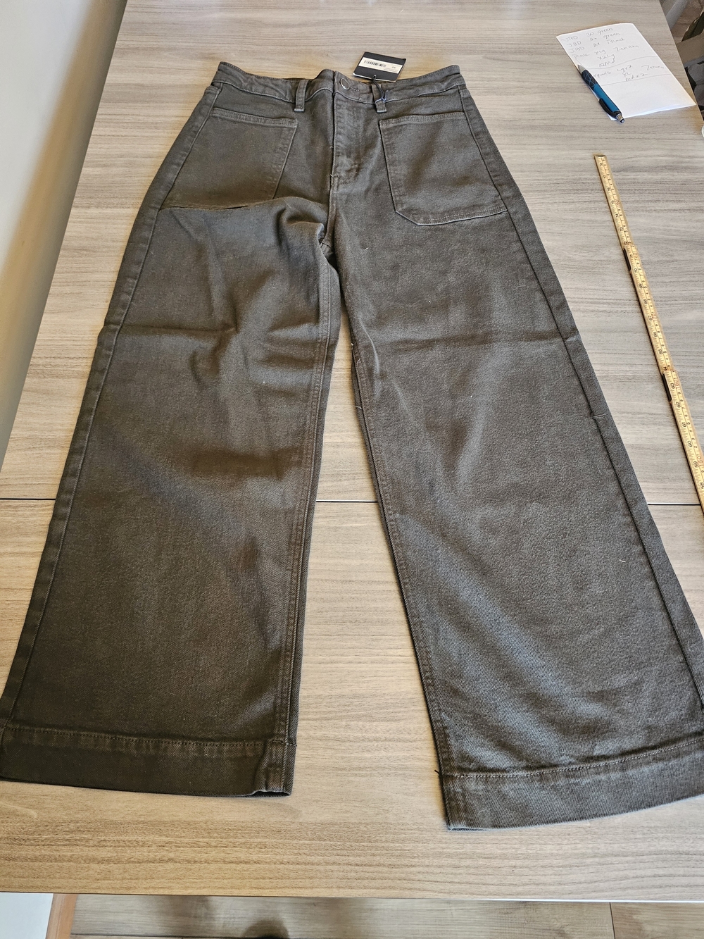 JBD (Just Black Denim) Utility Pants Dark Olive Size 30